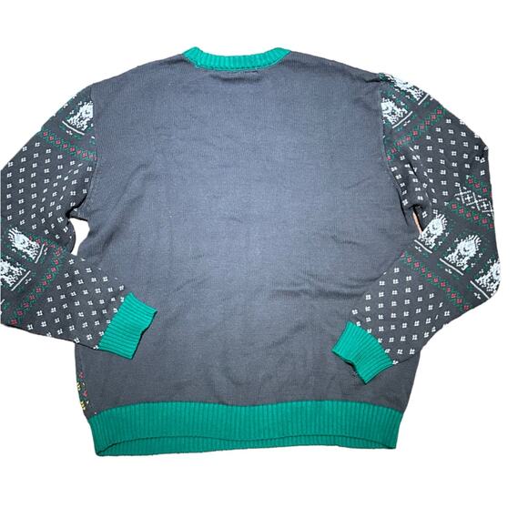 Game of Thrones Mens XL Crewneck Christmas Ugly Sweater “Tis the Last Season” - Picture 2 of 6